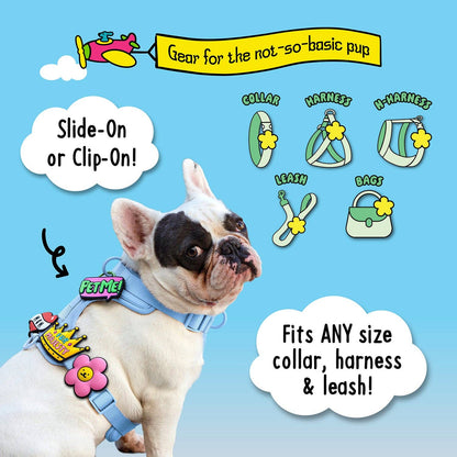 Cute AF Blue Jiby Dog Charm