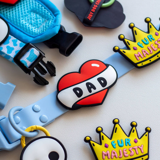 Dad Tattoo Jiby Dog Charm