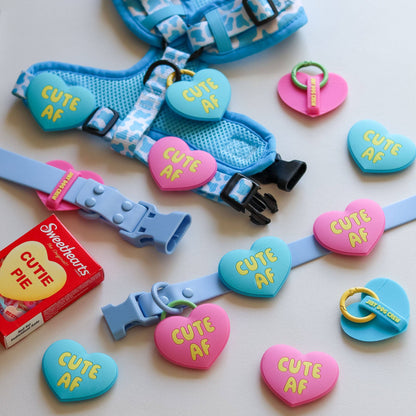 Cute AF Blue Jiby Dog Charm