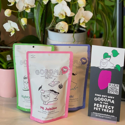 Gogama Dog Treats - PB Jubilee (PB + Pumpkin)