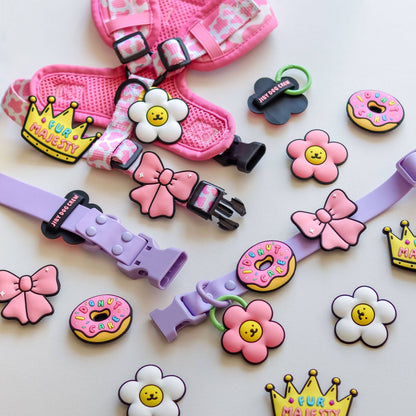 I Donut Care Pink Jiby Dog Charm