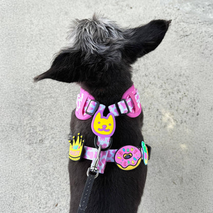 I Donut Care Pink Jiby Dog Charm