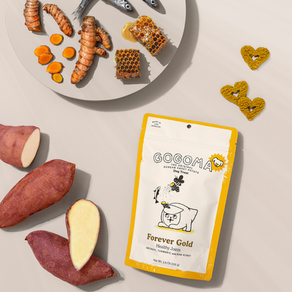 Gogama Dog Treats - Forever Gold (Turmeric + Anchovy)