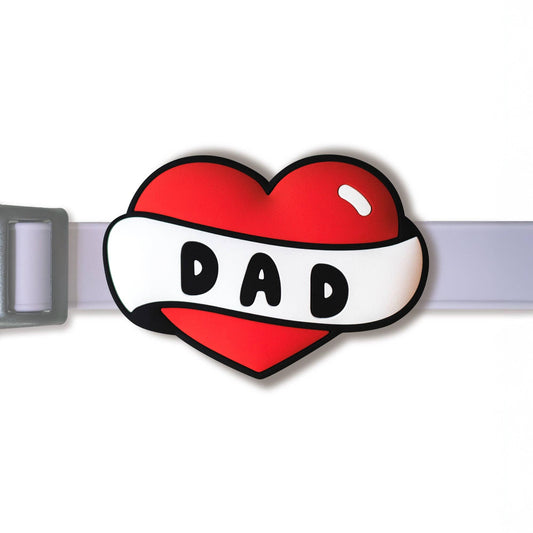 Dad Tattoo Jiby Dog Charm