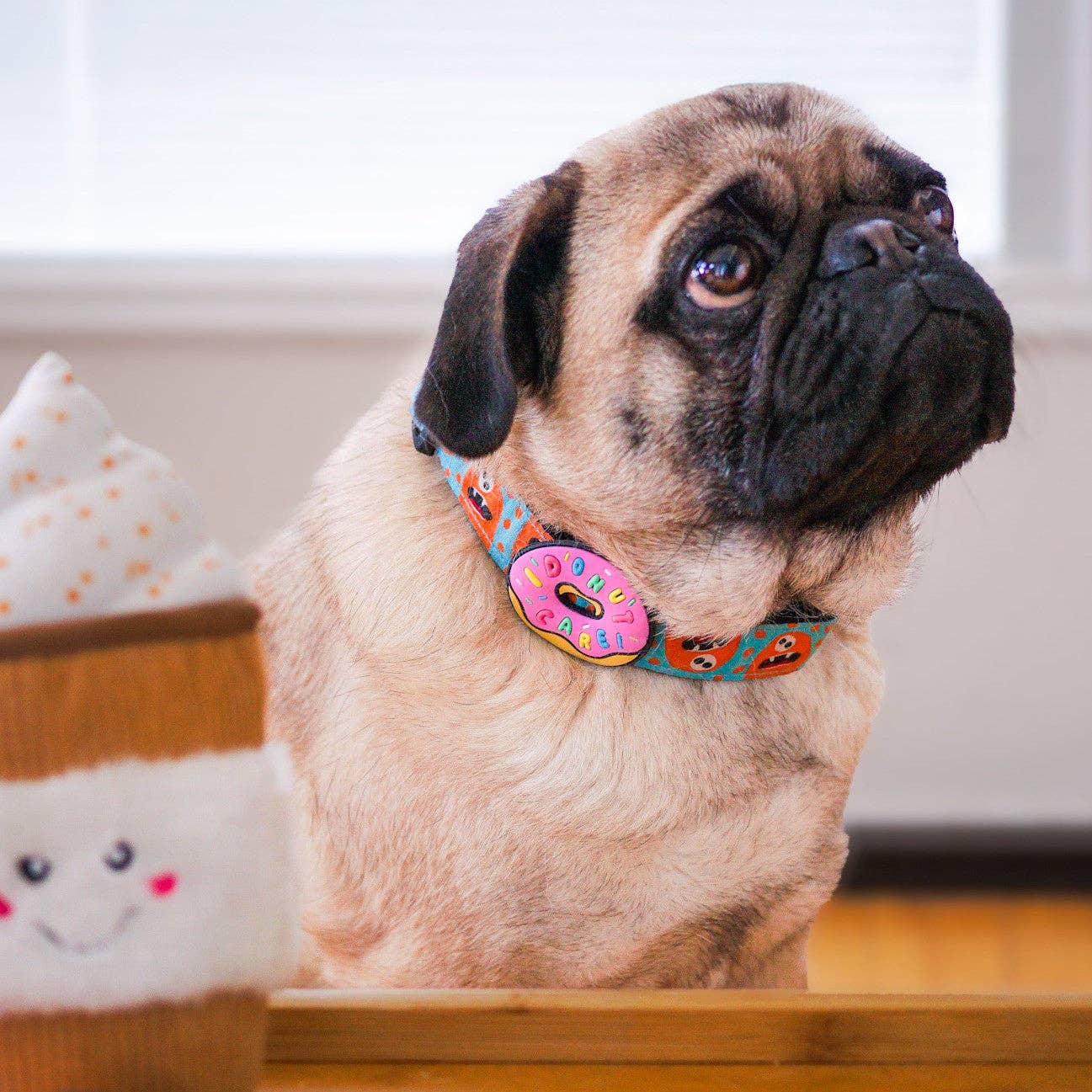 I Donut Care Pink Jiby Dog Charm