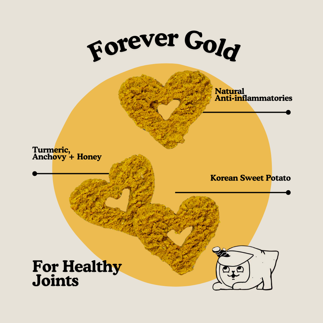 Gogama Dog Treats - Forever Gold (Turmeric + Anchovy)