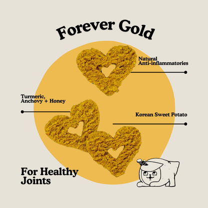 Gogama Dog Treats - Forever Gold (Turmeric + Anchovy)